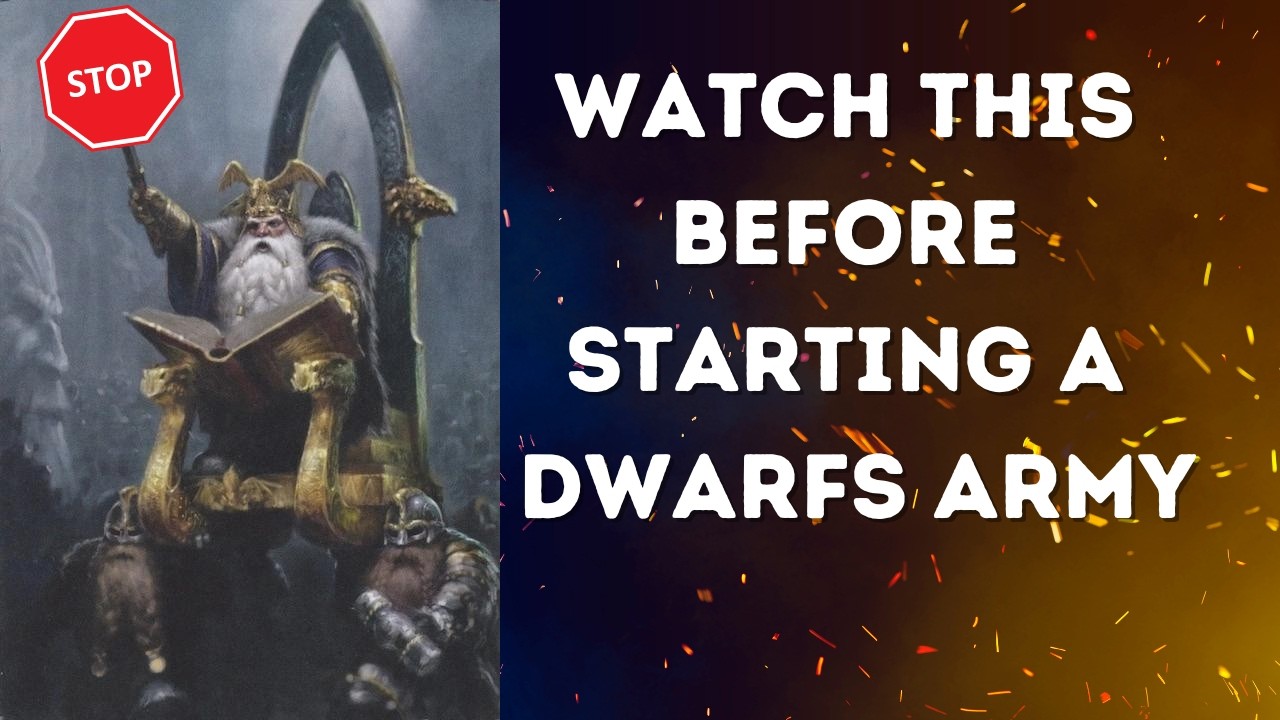 Things to Know Before Starting Dwarfs in The Old World