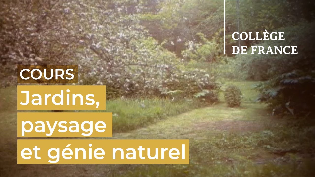 Jardins, paysage et génie naturel (1) - Gilles Clément (2011-2012)
