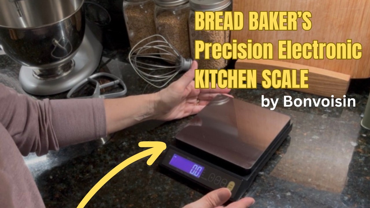 Precision Digital Kitchen Scale for Baking. Percentage Weighing Function.