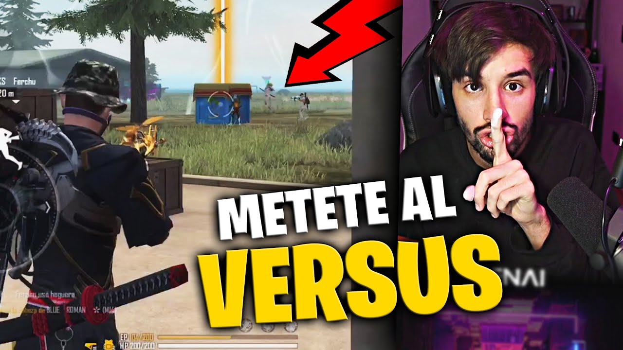 ME OBLIGAN A JUGAR UN VERSUS CON EL TEAM KS 🔥FREE FIRE | Kenai V BOT
