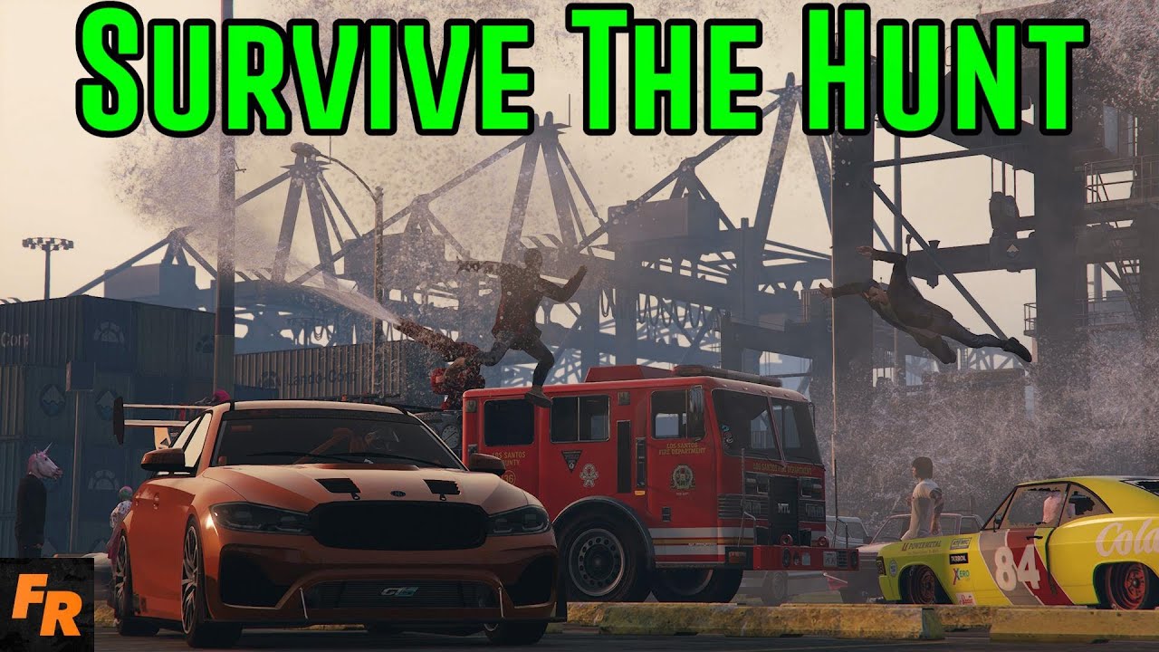 Gta 5 Challenge - Survive The Hunt #58 FT Neilogical