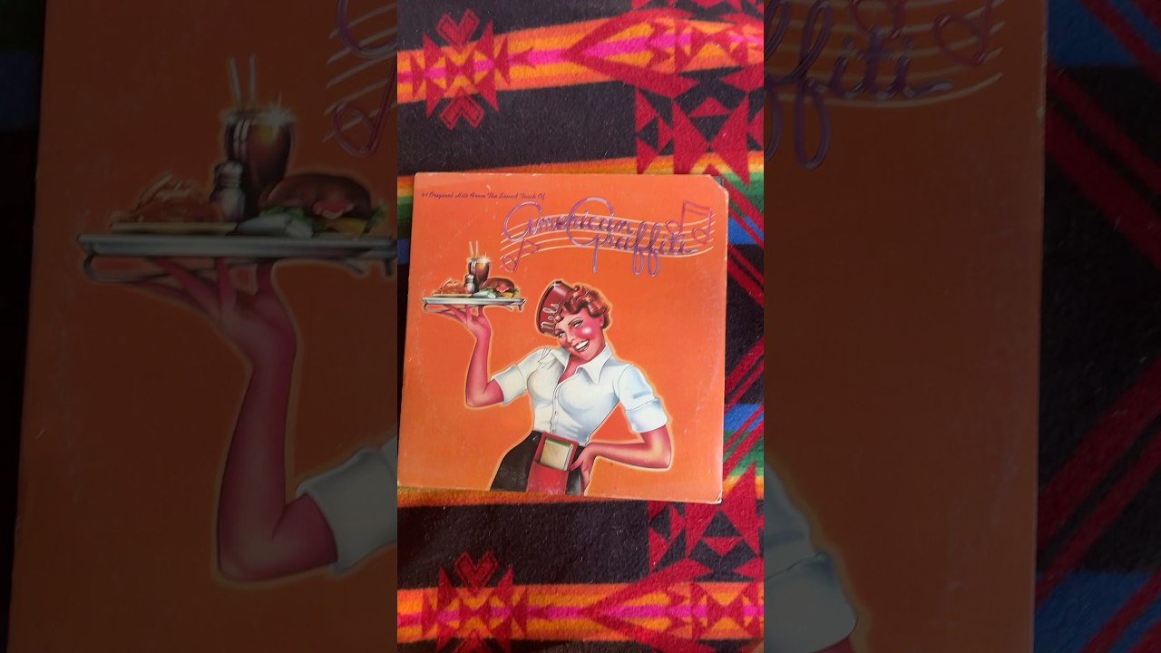 American Graffiti sound track double LP #vinyl #cdcollector #americangraffiti