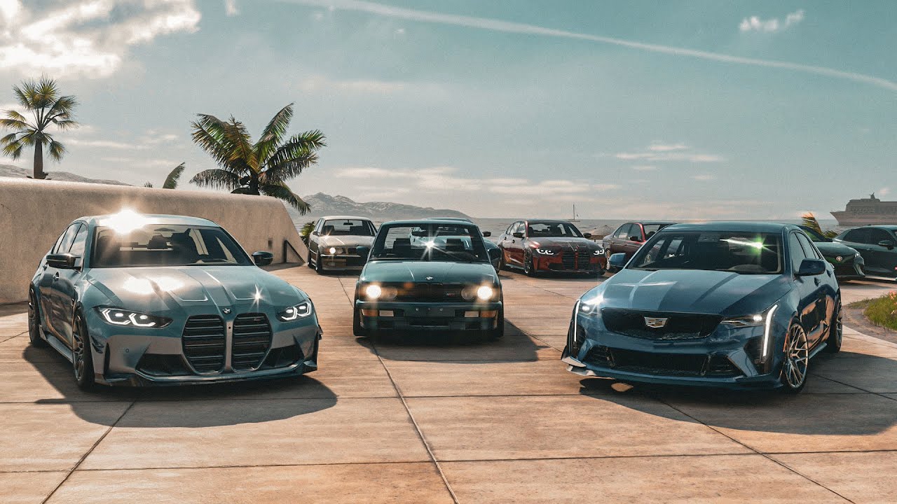Forza Horizon 5 Car Meets! Takeover & Ford Cruising.