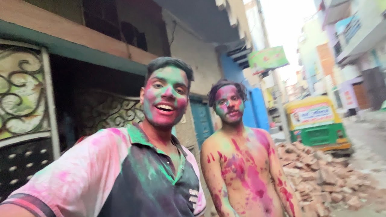 Happy Holi Guys ❤️🔫😂