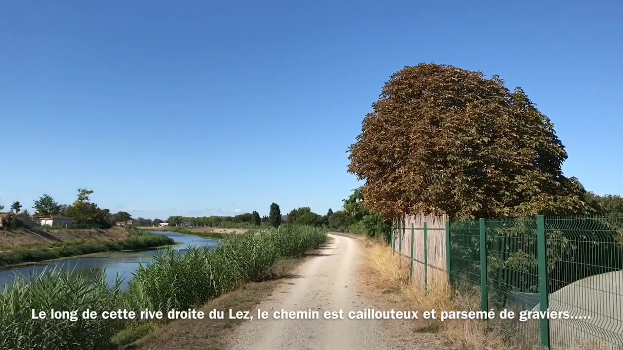 Montpellier, Randonnée à velo (ou à pied) de Montpellier à palavas 2019