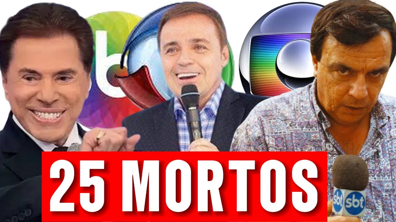 25 APRESENTADORES DA TELEVISÃO BRASILEIRA QUE JÁ SE FORAM E VOCÊ NÃO LEMBRAVA MAIS