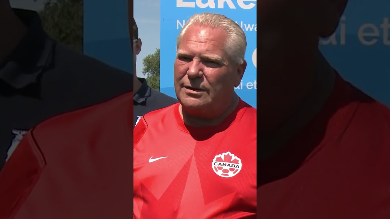 Ford unveils Lake Ontario sign following Trump's renaming order