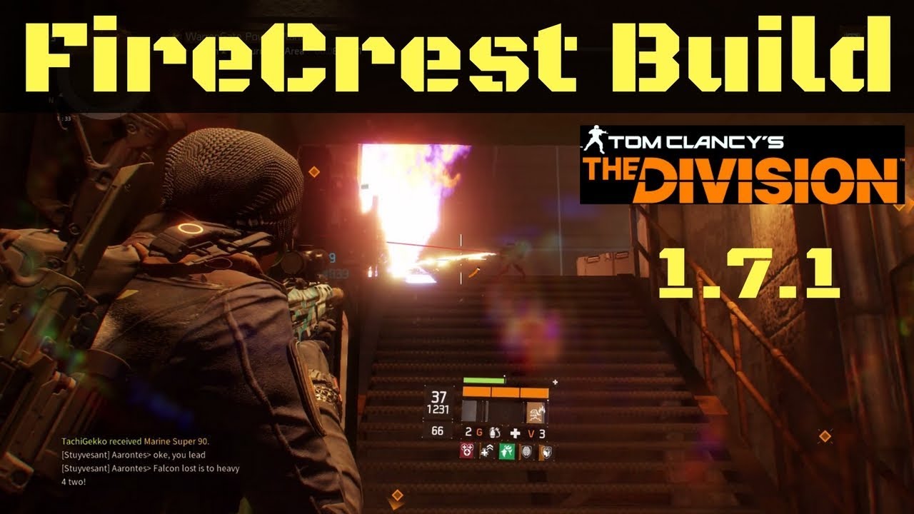 The Division 1.7.1 Best FireCrest Build (Ninja MDR)!