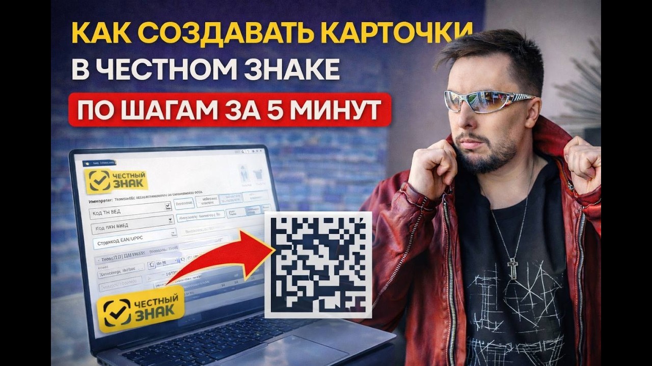 КАК СОЗДАВАТЬ КАРТОЧКИ В ЧЕСТНОМ ЗНАКЕ ЗА 5 МИНУТ ПО ШАГАМ