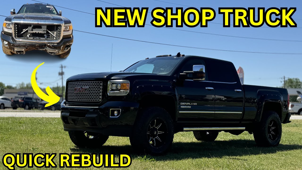 GMC SIERRA K3500 DENALI NEW SHOP TRUCK QUICK REBUILD