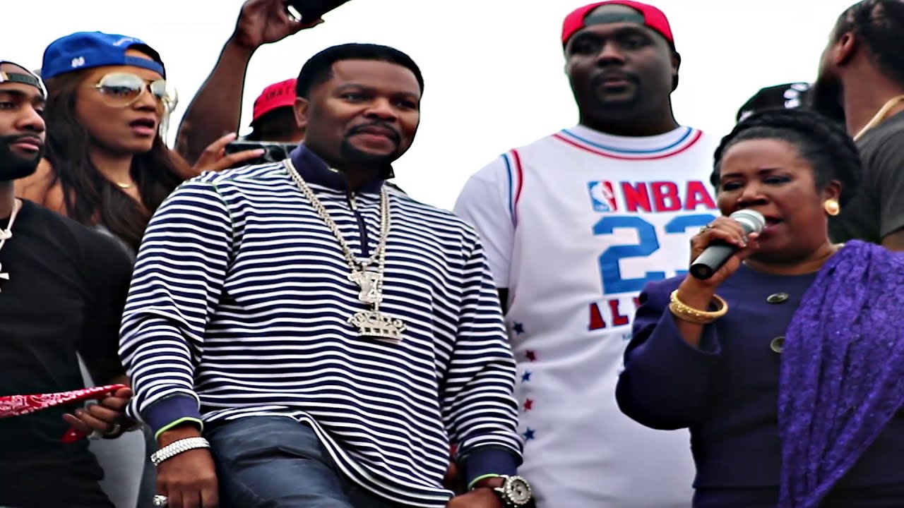 @JPRINCERESPECT brings out LIL KIM + D-BANDO + YUNG MARTEZ at Jprince Jr Houston Block Party
