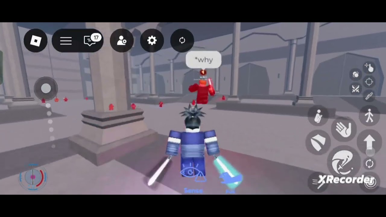 Saber showdown Dual staff mobile gameplay 🥵