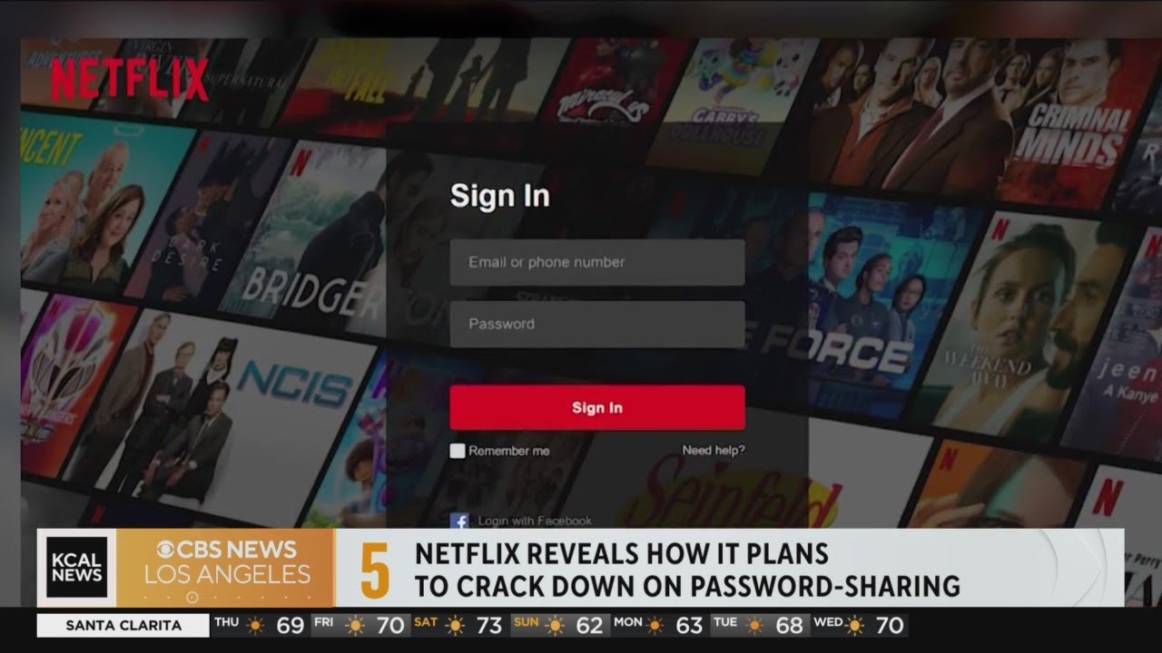Netflix cracks down on password sharing