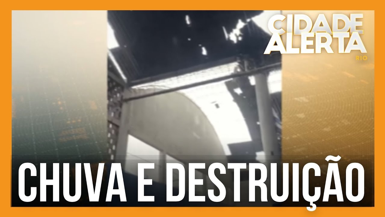CHOVE EM VÁRIOS PONTOS DO RIO