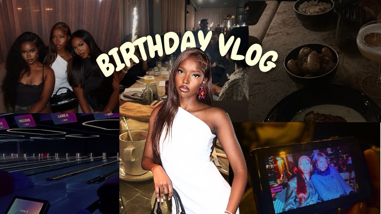 Birthday vlog 🎀 | maintenance, restaurant, bowling,… 