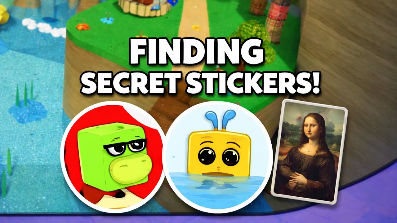 I Found Secret Stickers in Super Bear Adventure! 🐻✨