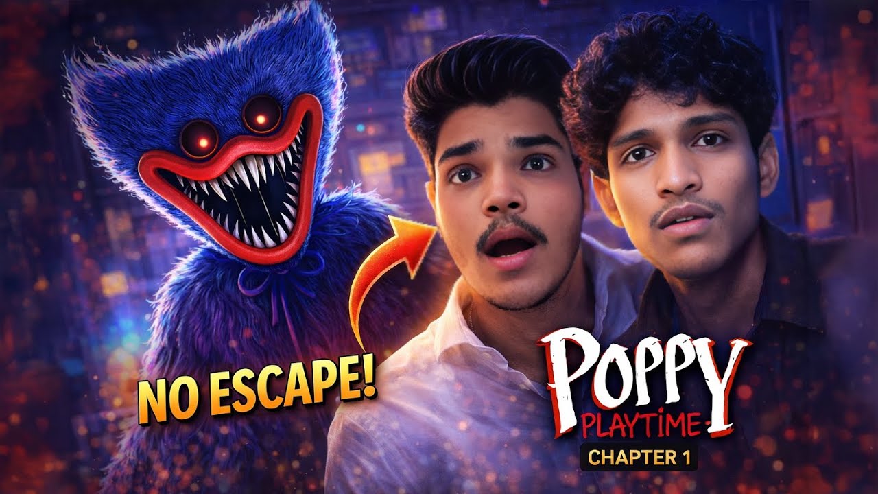 FINALLY FINISHING POPPY PLAYTIME  | Chapter 1 Part 2 | Funny Horror
