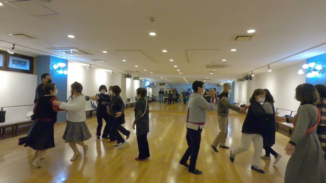 【SQUARE DANCE (PLUS)】スピンオフ練習／SQUARE LILIES　2021年12月26日