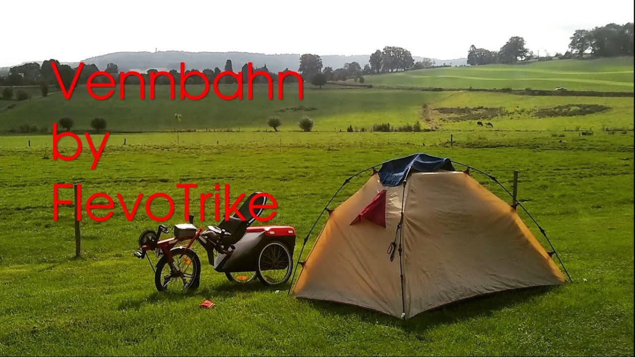 Cycling a Flevotrike recumbent along the Vennbahn through Germany, Belgium and Luxemburg.