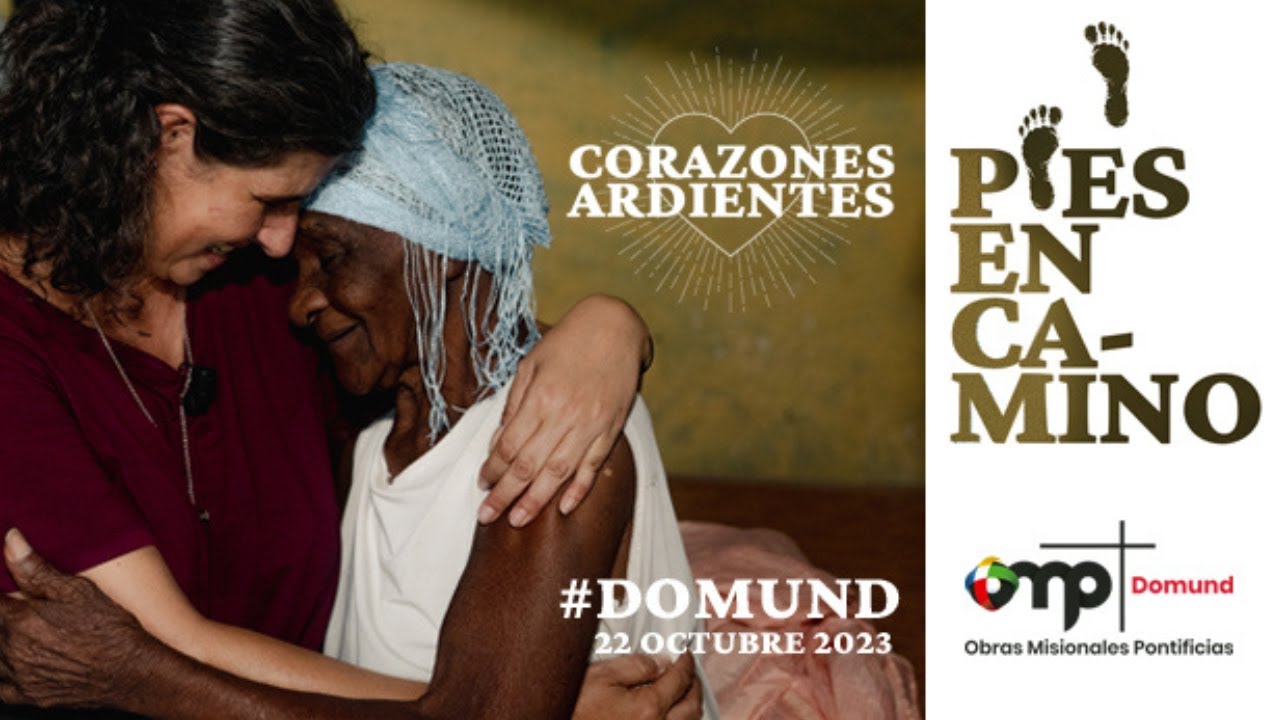 Domund 2023 - Corazones ardientes, pies en camino