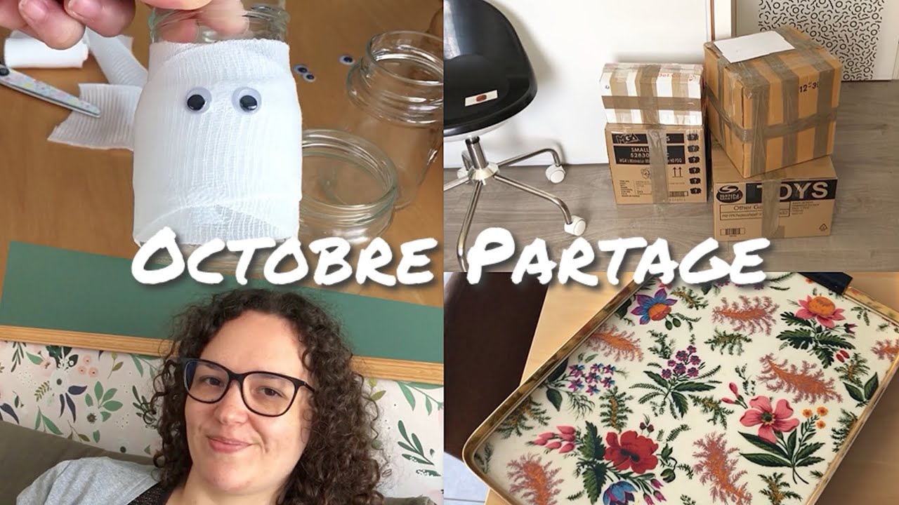 Octobre: Share the love, DIY Halloween, braderie Emmaüs