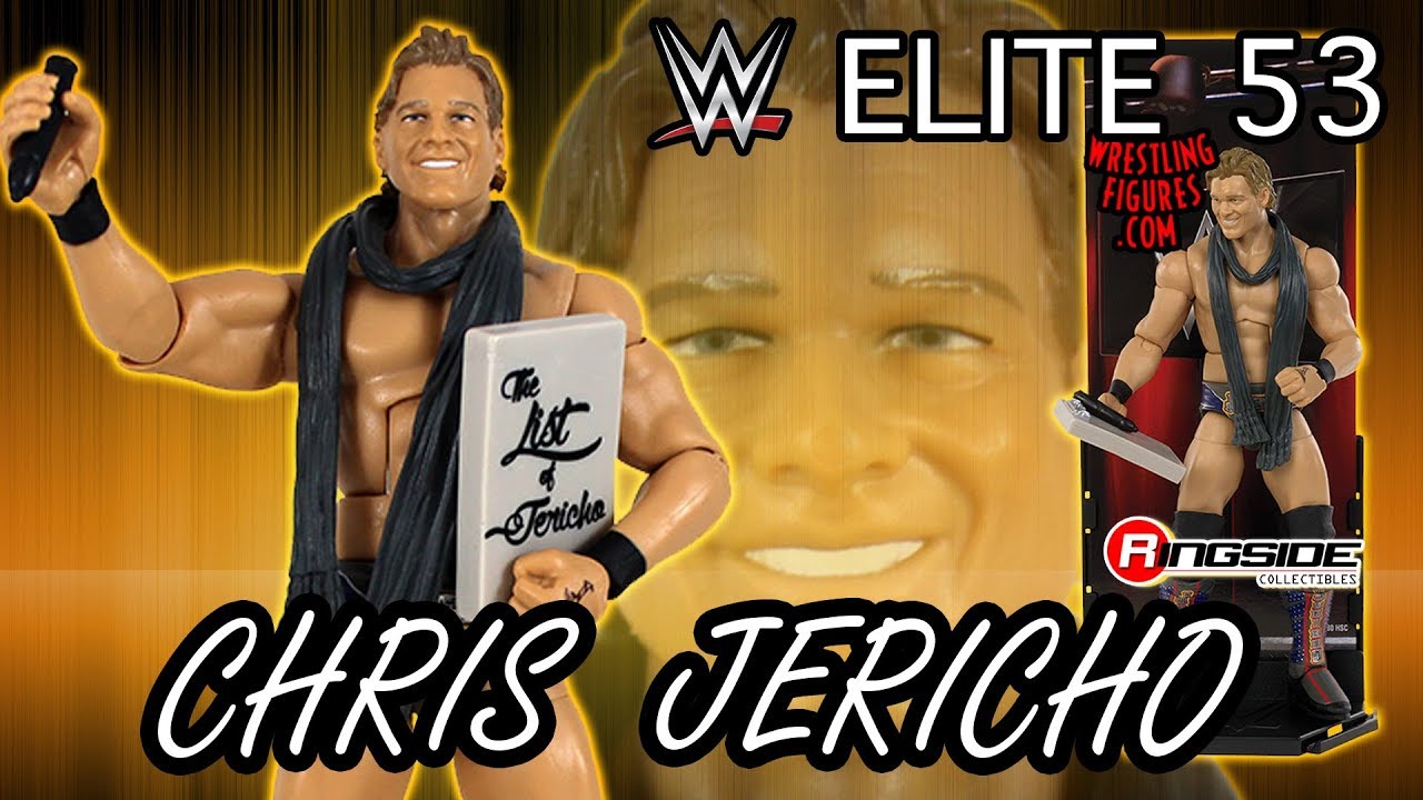 WWE FIGURE INSIDER: Chris Jericho - WWE Elite 53 Toy Wrestling Action Figure
