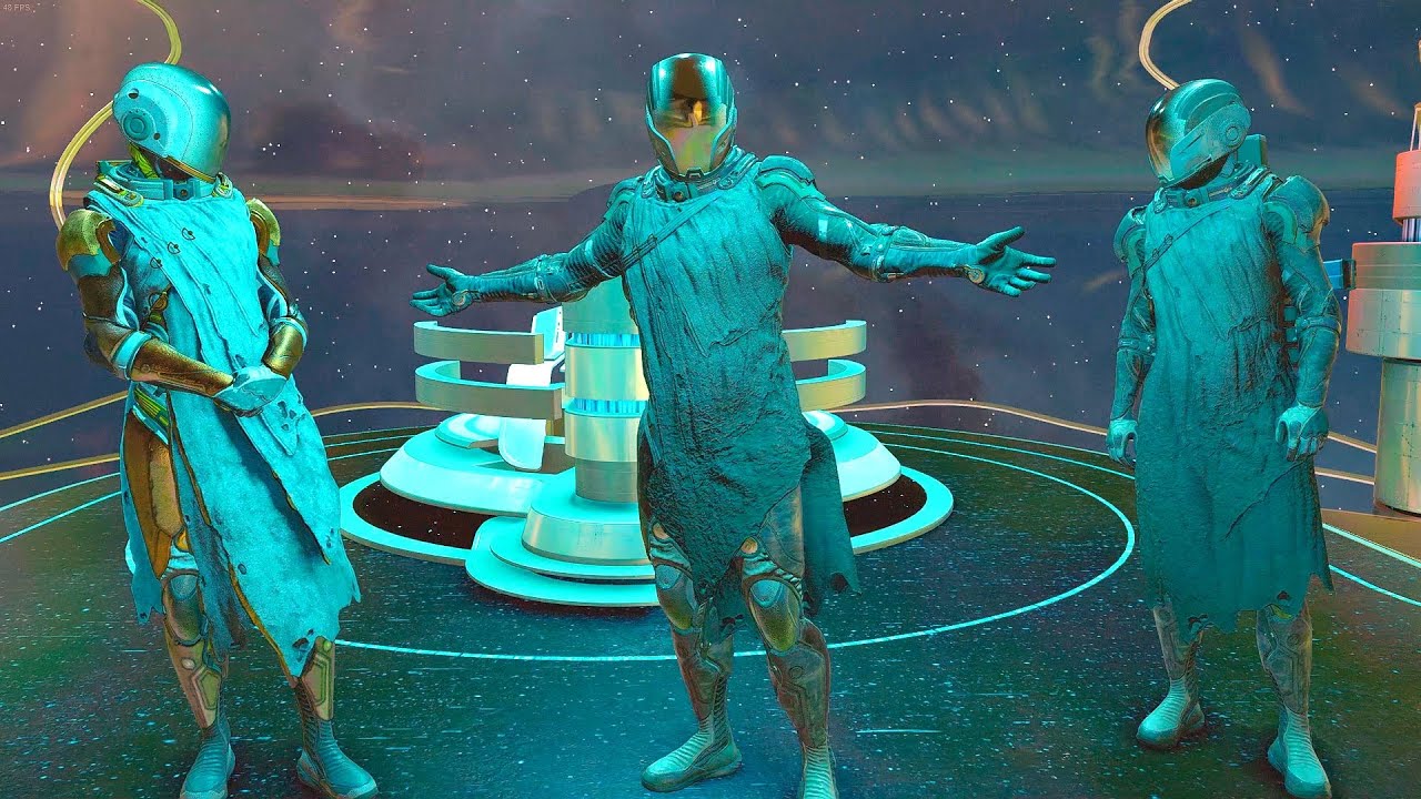 Meeting with Hunter and Emissary as a Starborn. Starfield