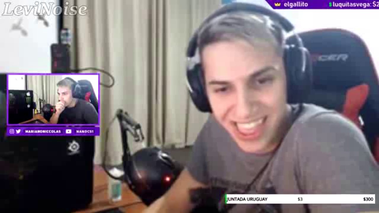 NANO REACCIONA a LEVINOISE - HAY GENTE EN 4 xD