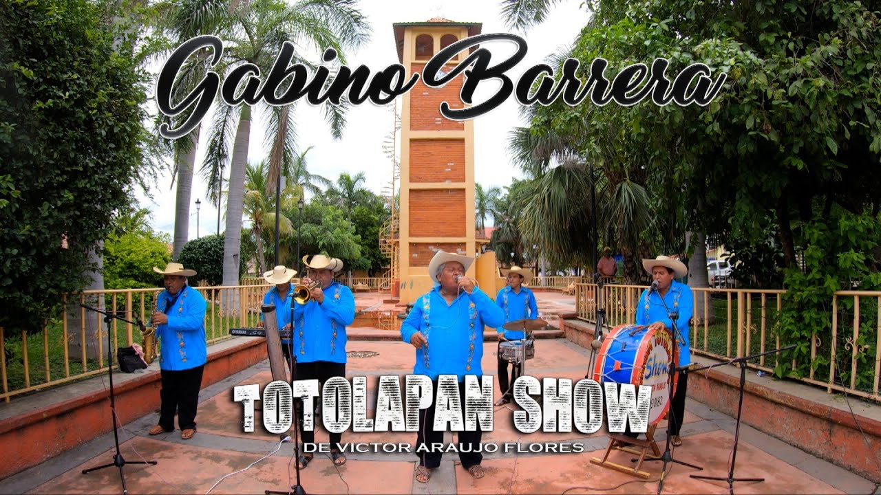 GABINO BARRERA TOTOLAPAN SHOW EN VIVO 2021