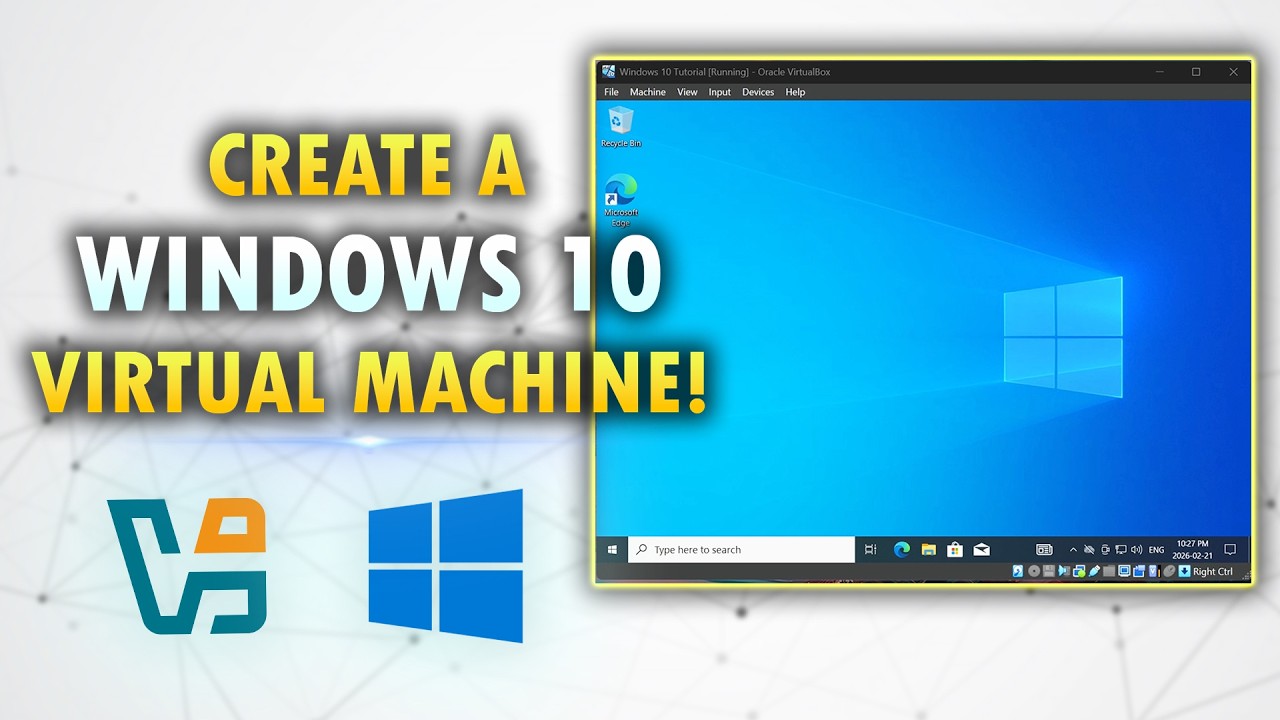 Как установить Windows 10 в VirtualBox