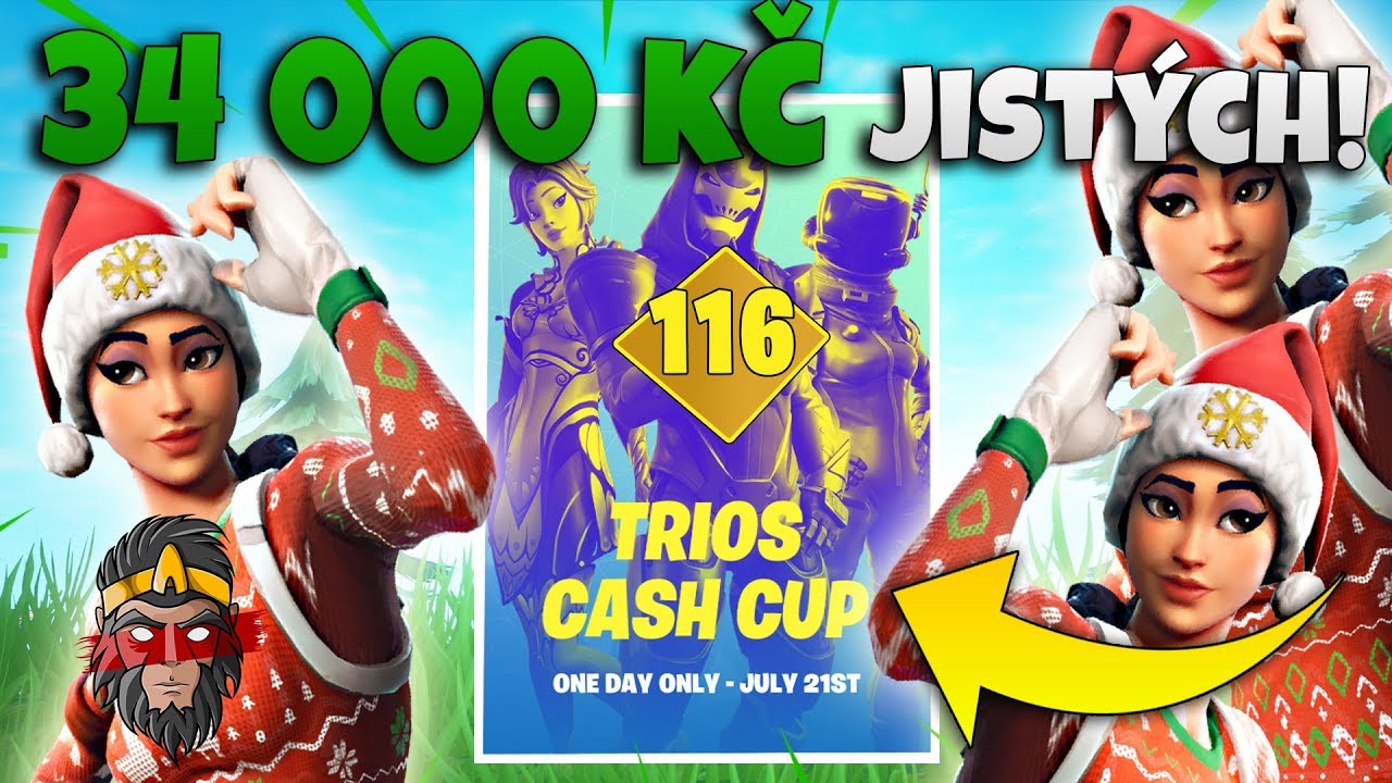 TRIOS CASH CUP KVALIFIKACE A JISTÝCH 34 000 KČ ZA POSTUP! w/Stroke, Minny