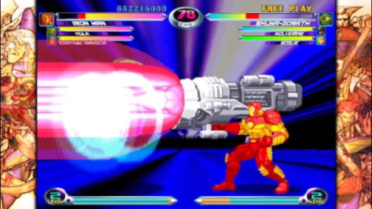 MvC2 Avengers arcade gp