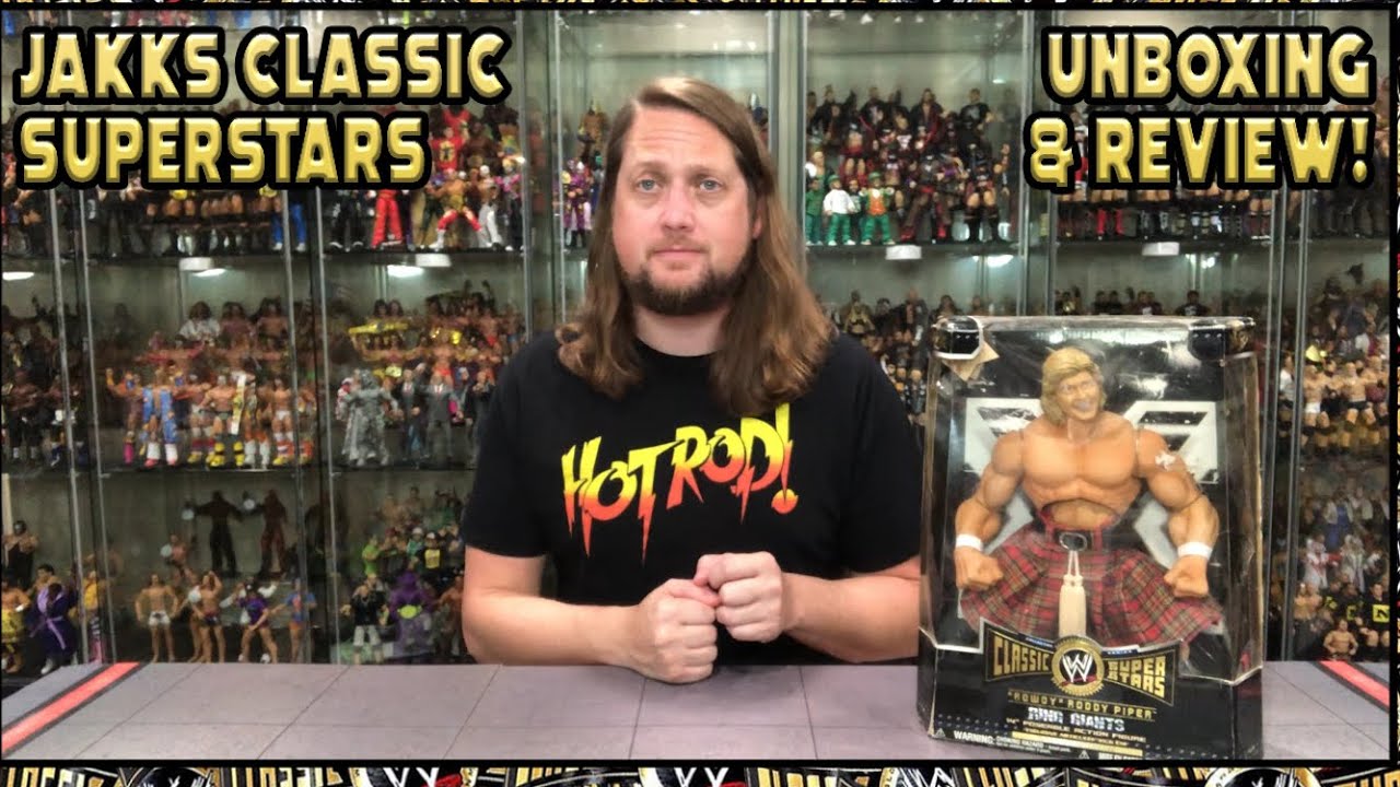 Rowdy Roddy Piper Jakks Classic Superstars Ring Giant Unboxing & Review!