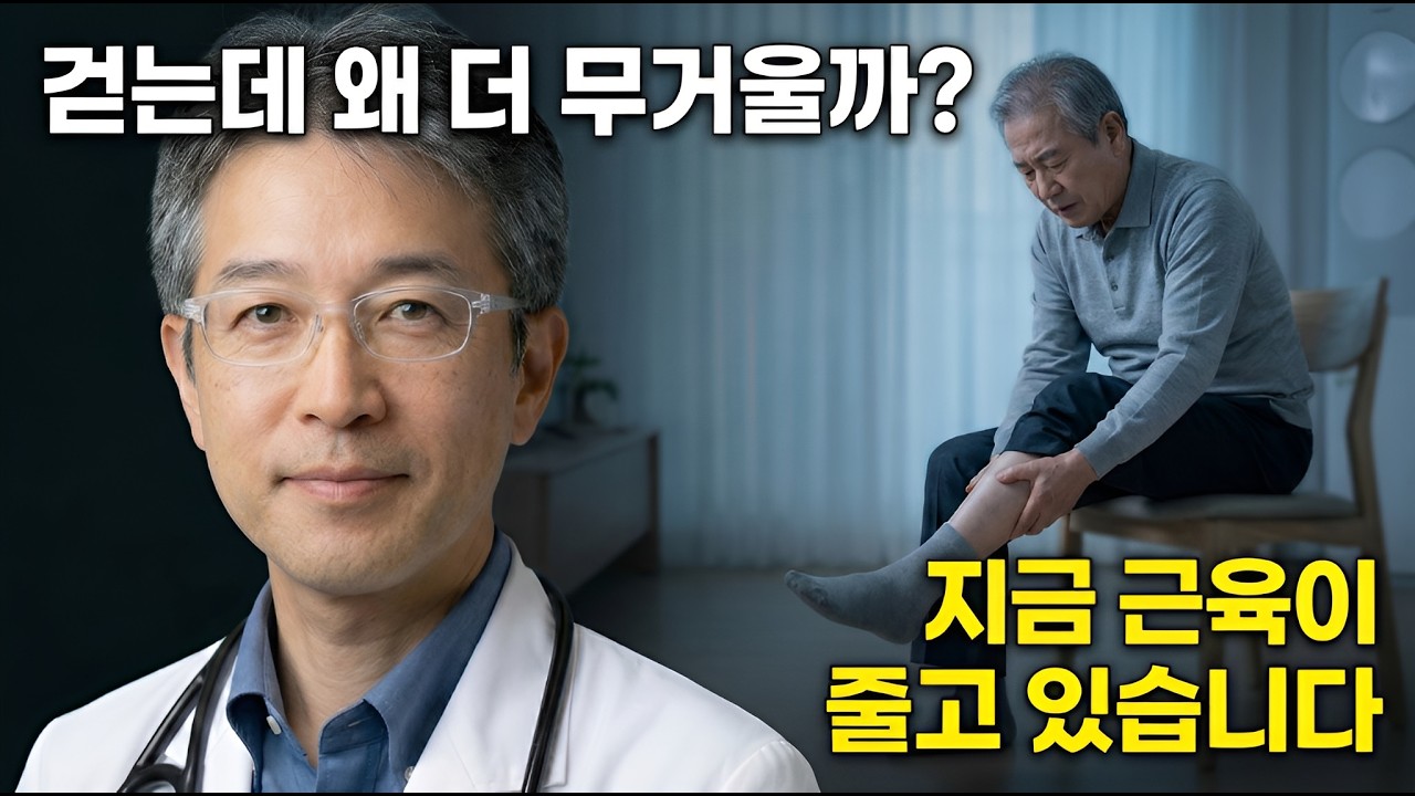 70대 다리 무거움, 걷기만으론 부족합니다｜진짜 원인 3가지