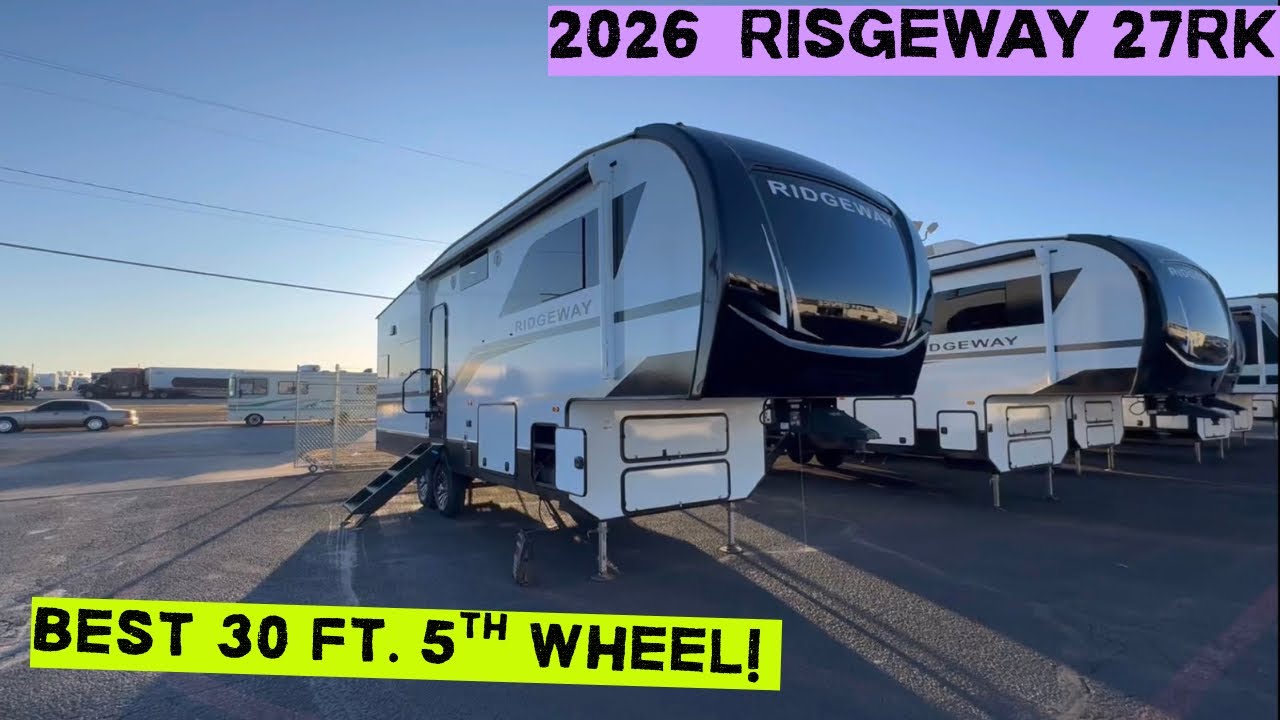 Is This The Best Short 5th Wheel For 2026? 2026 KZ Ridgeway 27RK