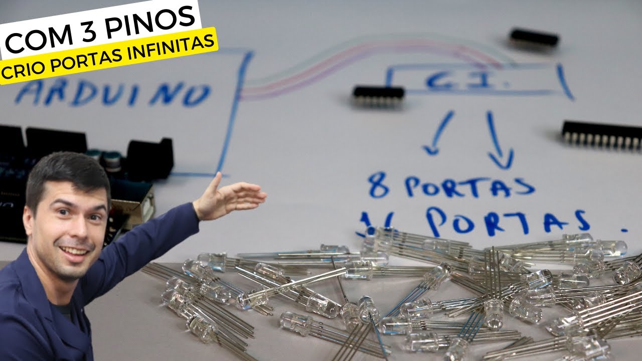 5 Maneiras de expandir as portas do Arduino