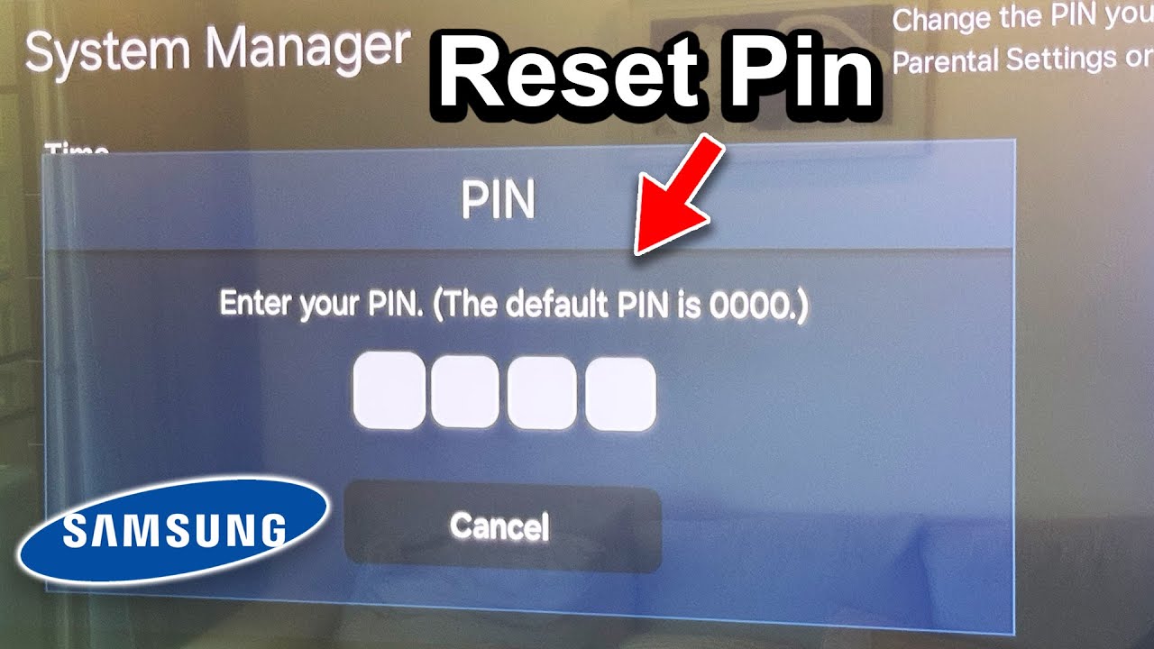 How To Reset Pin on Samsung Smart TV If You've Forgotten It (Step By Step)