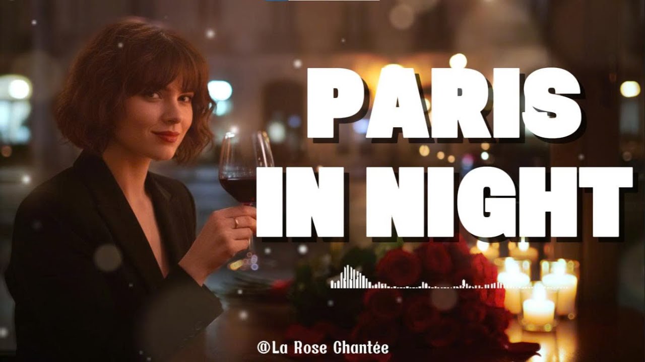 Romantic French Music - Paris in Night - French Café Songs for Dinner & Relax | La Rose Chantee