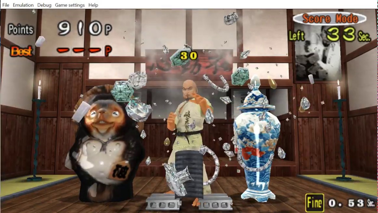 Hot Shots Shorties Blue Pack - Sony PlayStation Portable (PSP) - PPSSPP v1.9.3