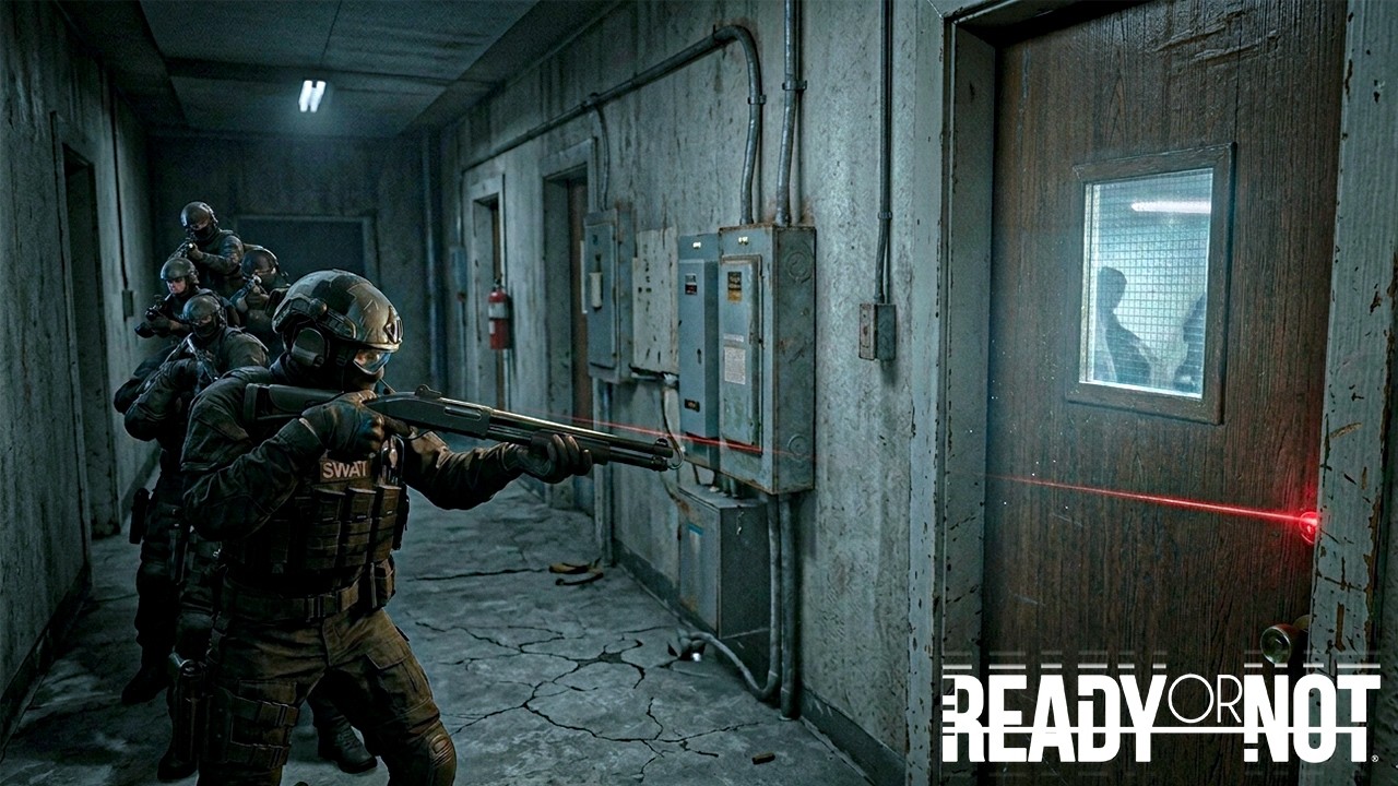 بث مباشر  فرق التدخل السريع تقتحم بقوة READY OR NOT