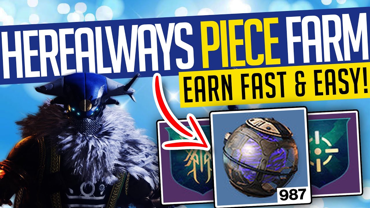 Destiny 2 | HEREALWAYS PIECE FARM! How To Farm 150+ Per Hour! - Beyond Light