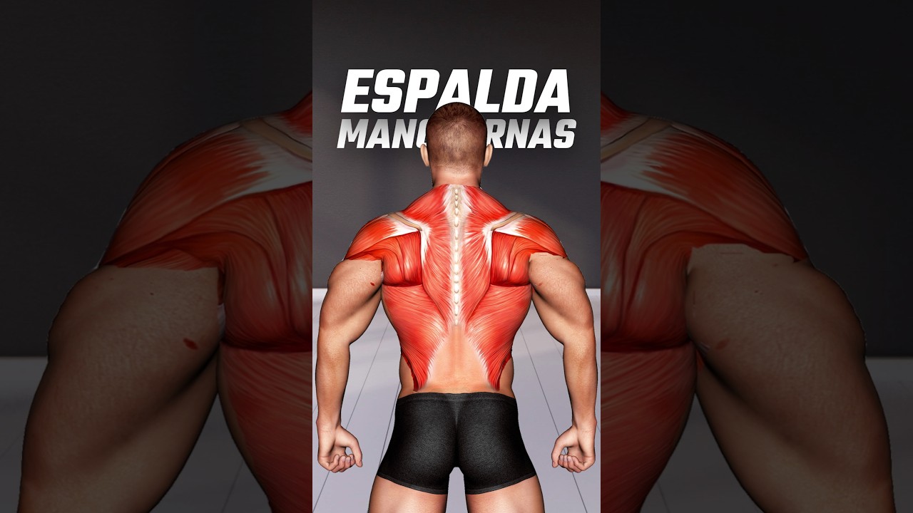 Destaca por tener la mejor espalda desde casa con mancuernas. 💪