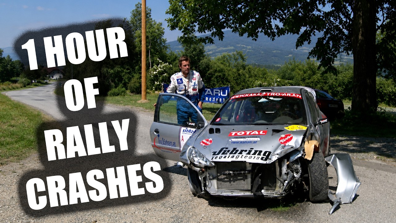 Full Send! 1 Hour of Non-Stop Rally Crashes & Mistakes! Part 2!