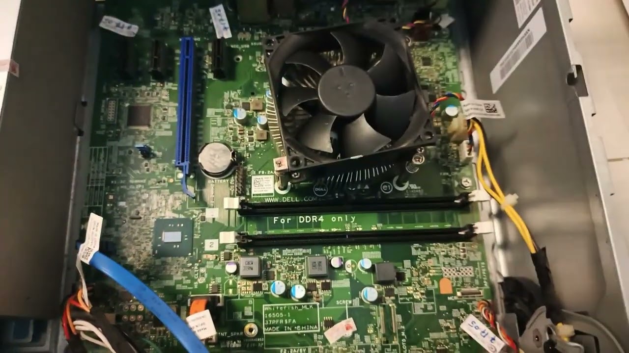 How to Repair Dell Desktop with Blinking Light Error