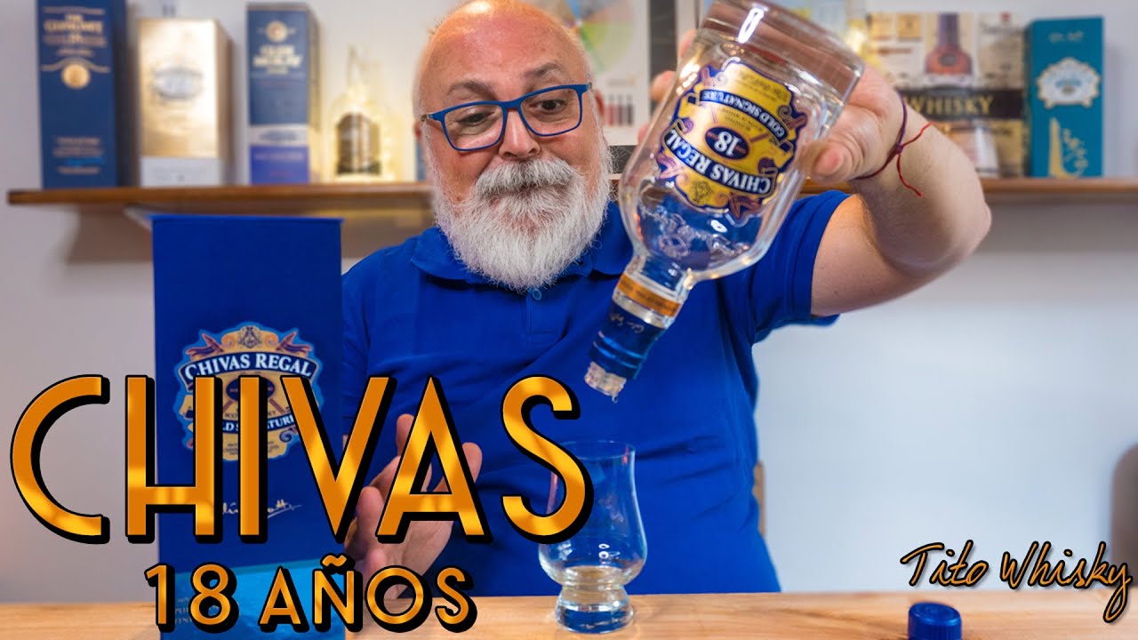 Cata y rese&ntilde;a CHIVAS REGAL 18 A&Ntilde;OS: Un BLENDED SCOTCH WHISKY muy famoso ✨ | Tito Whisky