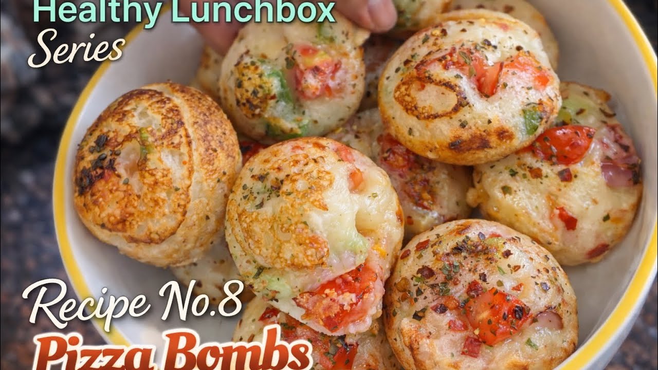 Pizza Bombs | Sooji pizza | Rawa Pizza