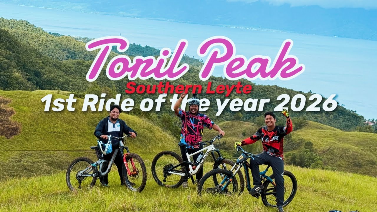 Toril Peak, Mounatian biking Southern Leyte, Philippines, 1st ride of the year