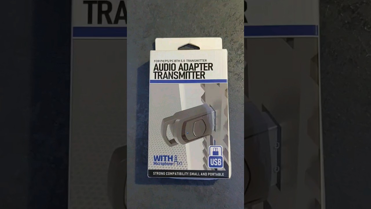 USB Bluetooth Audio adapter transmitter with microphone jack for P4, P5, PC