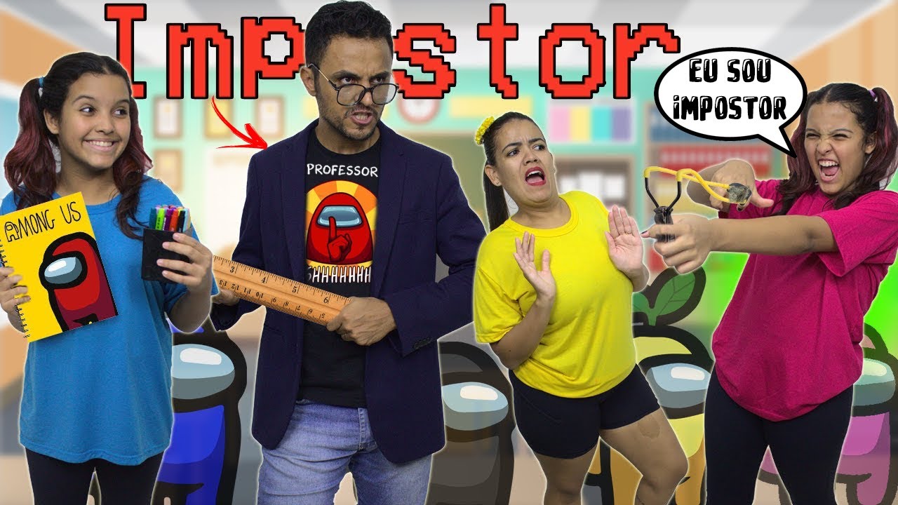 AMONG US NA VIDA REAL - O IMPOSTOR É MISTERIOSO