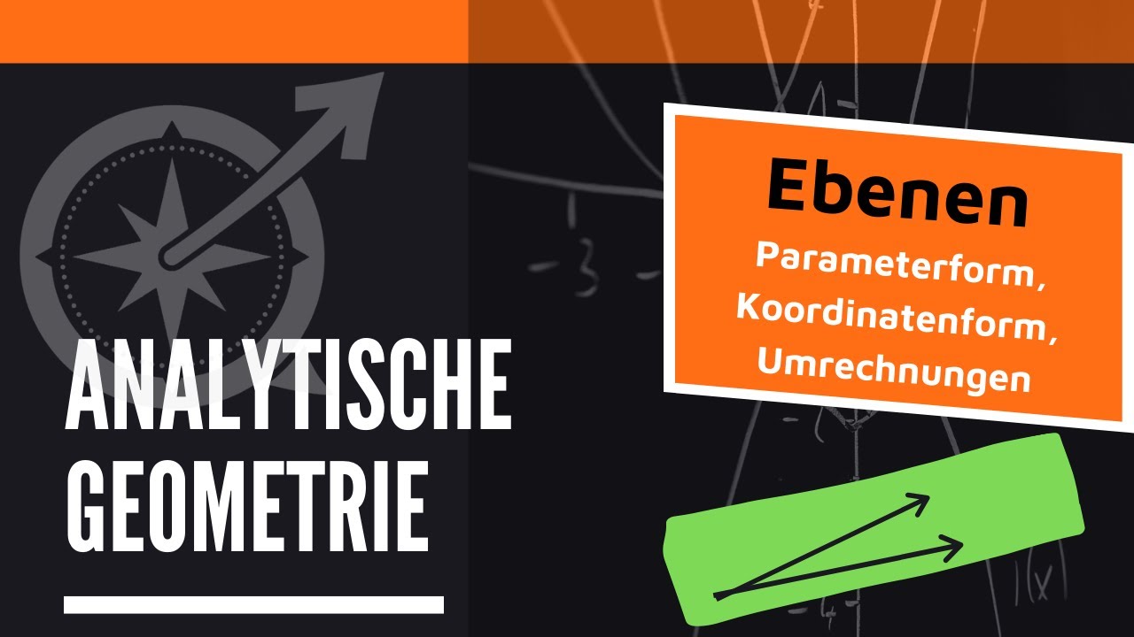Analytische Geometrie | Ebenen: Parameterform, Koordinatenform, HNF und Umrechnung | LernKompass